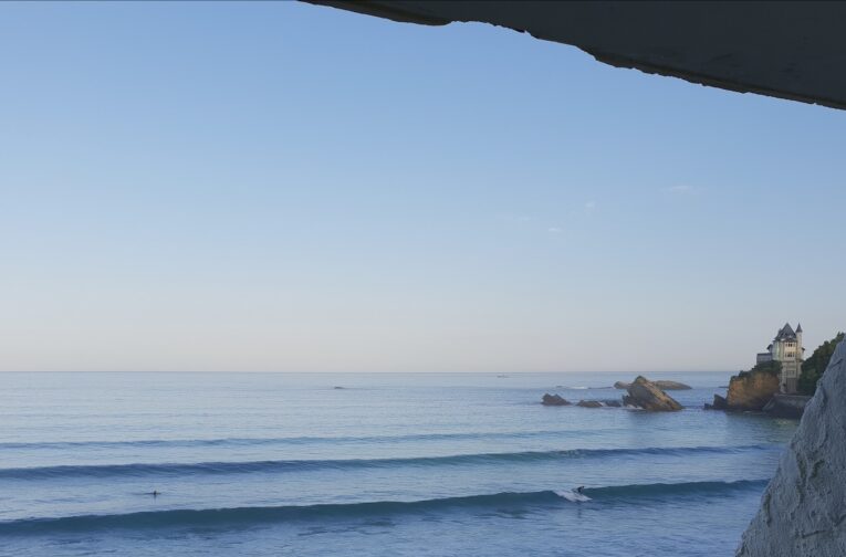 vue mer appartement Biarritz côté des basques