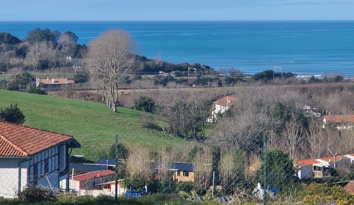 vue mer cote basque maison
