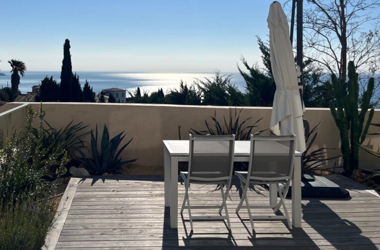 vue mer nice terrasse appartement