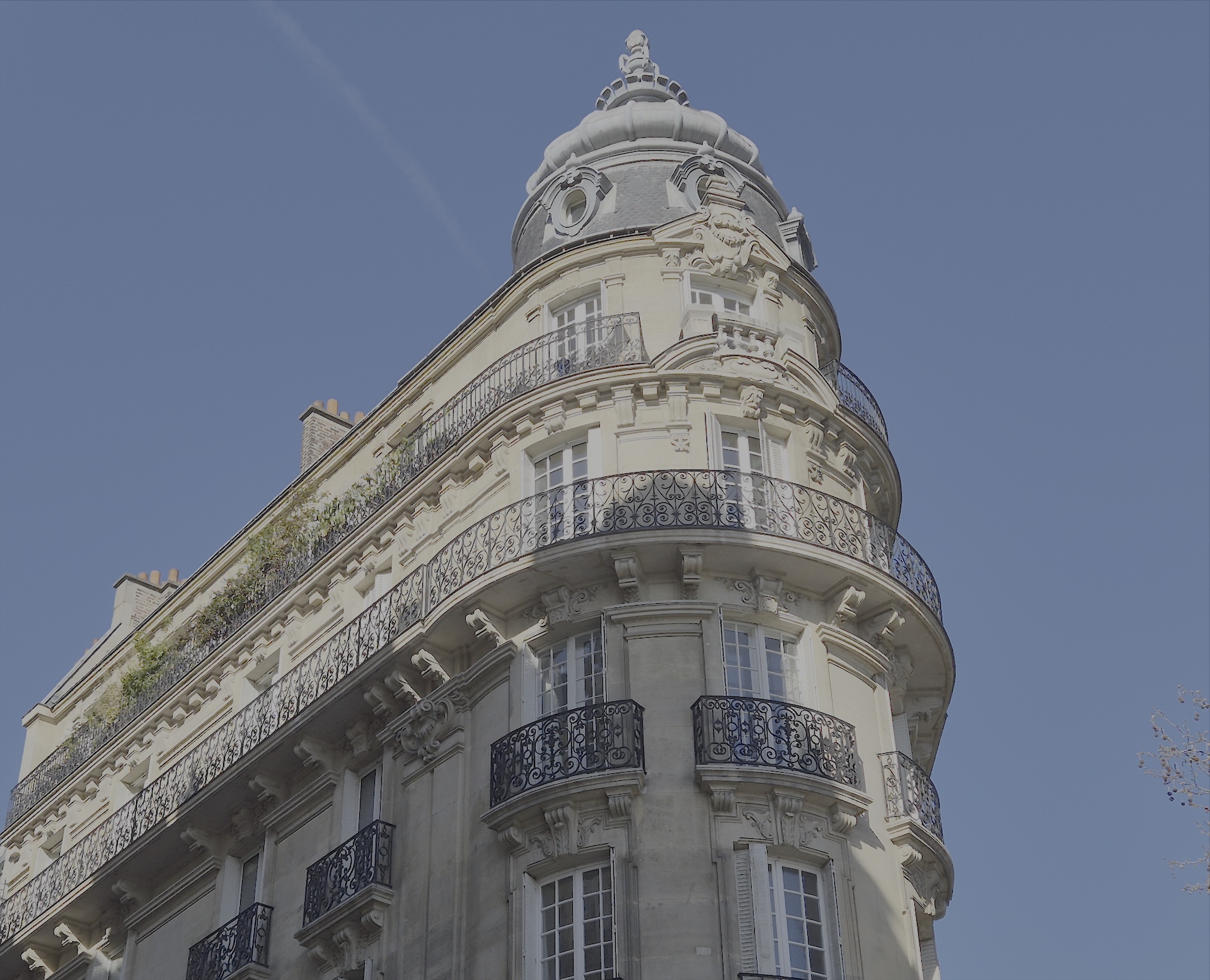 immeuble hausmanien vue paris