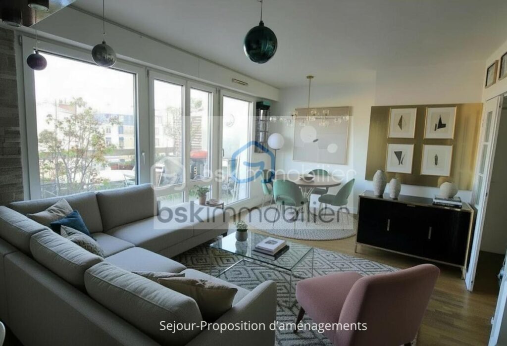 Vue sur le Bois de Vincennes – 2 terrasses – 7e étage – Parking – Cave – Fort potentiel – 3 pièces – 2 chambres – 53 m²