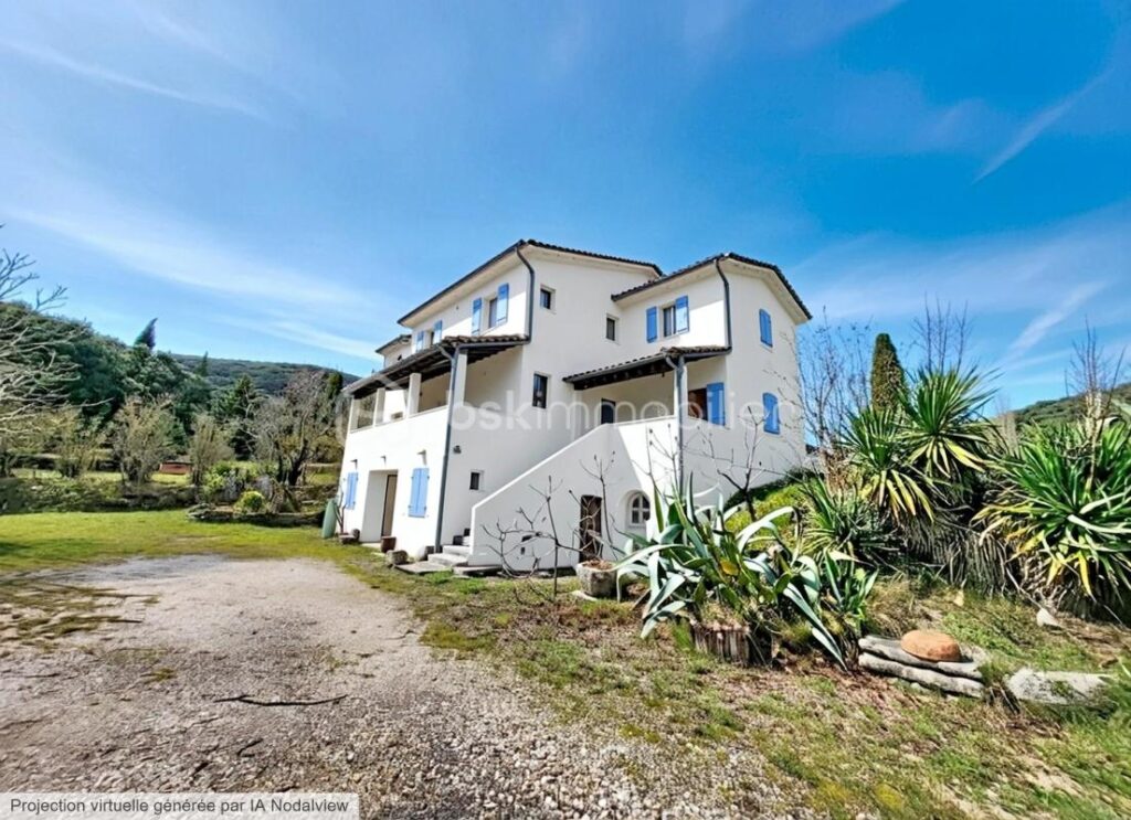 Maison de caractère divisible – Fort potentiel (gîte, locatif, familial) en Piémont Cévenol – Monoblet – 6 pièces – 4 chambres – 176 m²