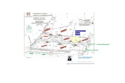 Terrain à vendre à Colombieres sur orb