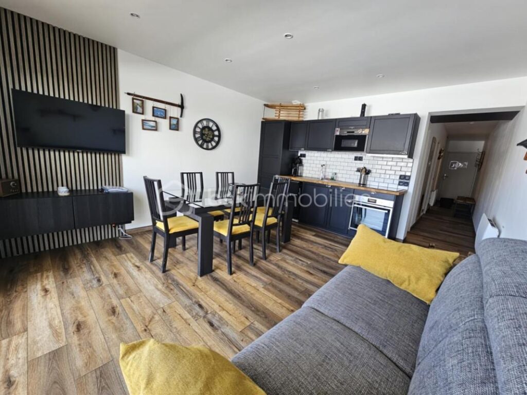 Appartement lumineux à La Foux d’Allos avec terrasse et parking privé – 3 pièces – 2 chambres – 45 m²