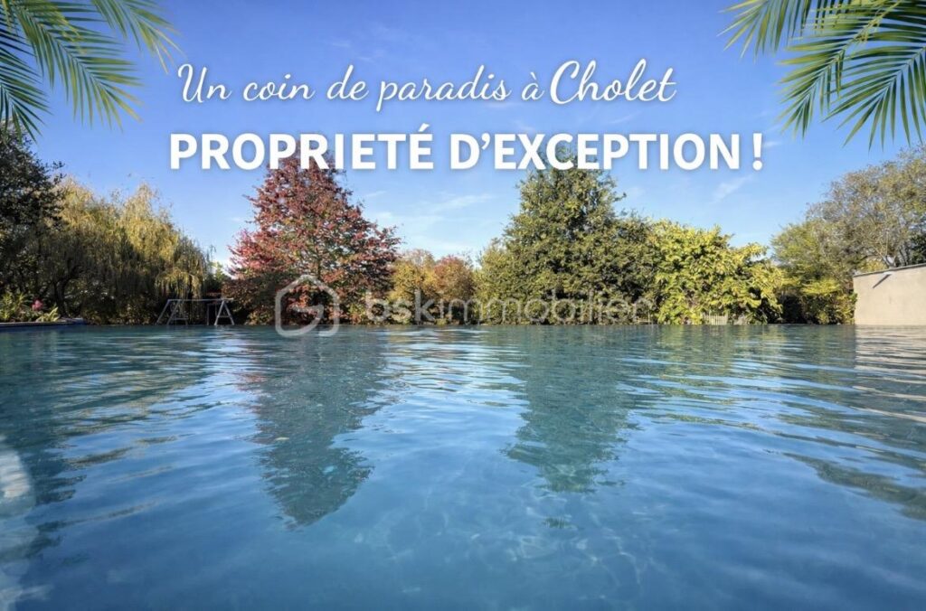 🏡 Longère d’exception – Propriété de prestige à Cholet – 397 m² – Parc d’1 hectare – 12 pièces – 5 chambres – 398 m²