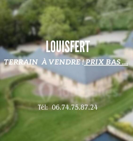 Terrain à vendre à Louisfert