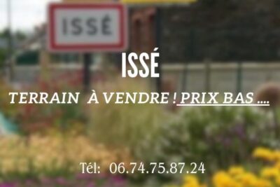 Terrain à vendre à Isse
