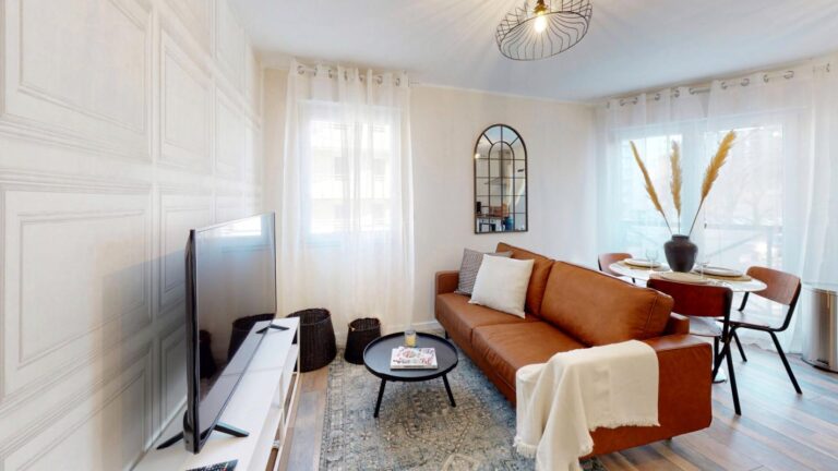 Colocation meublée équipée 3 chambres – 4 pièces – 3 chambres – 57 m²