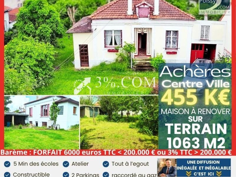 Terrain à vendre à Acheres