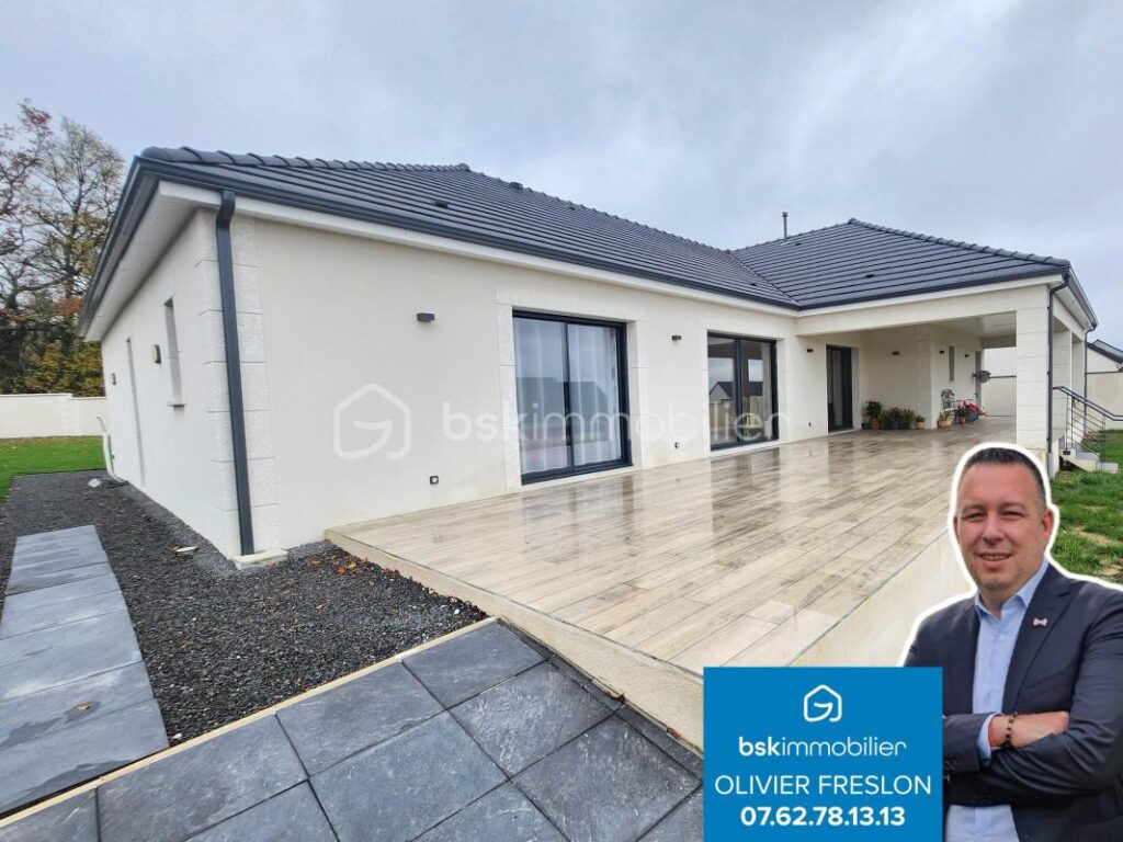 Magnifique Pavillon de plain pied de 131m² à Nevers – 5 pièces – 4 chambres – 130 m²