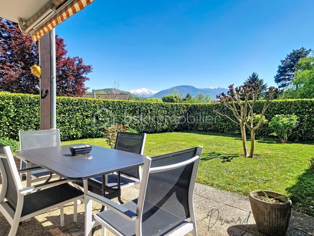 Appartement T2 en rez-de-jardin – 2 pièces – 1 chambre – 53 m²