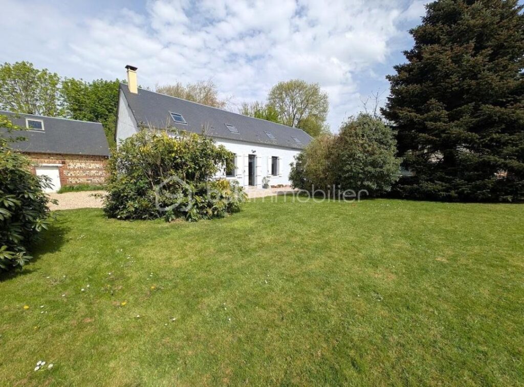 Maison de charme et sa dépendance 𝐚𝐮𝐱 𝐩𝐨𝐫𝐭𝐞𝐬 𝐝𝐮 𝐇𝐚𝐯𝐫𝐞, 𝐯𝐢𝐞 𝐝𝐞 𝐩𝐥𝐚𝐢𝐧-𝐩𝐢𝐞𝐝, 𝐣𝐚𝐫𝐝𝐢𝐧 𝐜𝐥𝐨𝐬 𝐞𝐭 𝐚𝐫𝐛𝐨𝐫é – 6 pièces – 4 chambres – 180 m²