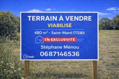 Terrain à vendre à Saint mard