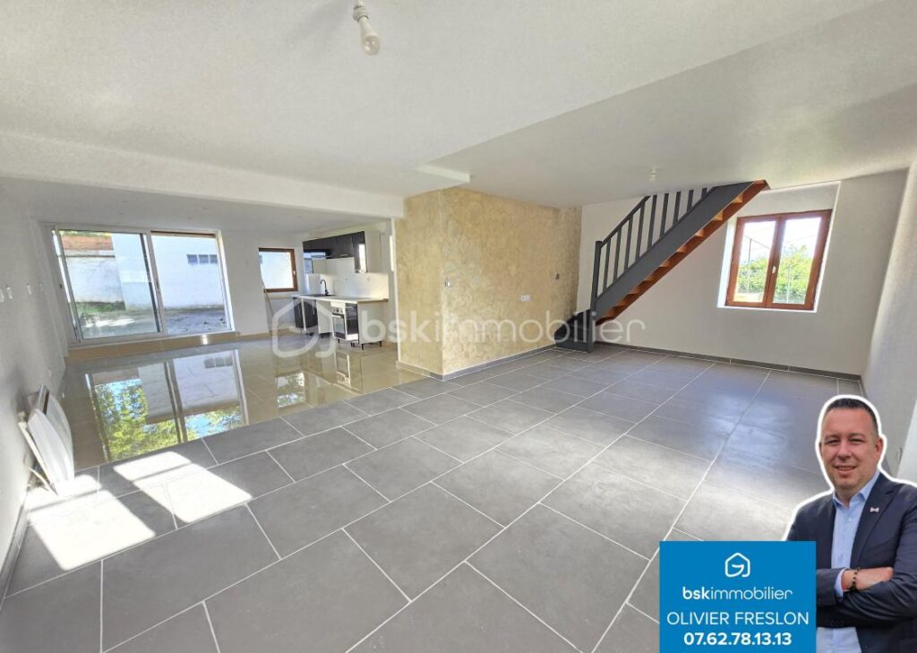 Magnifique Maison de village de 133m² à Saint Léger des Vignes – 6 pièces – 5 chambres – 133 m²