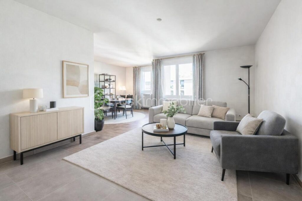 Joli 4 pièces en étage élevé avec vue panoramique / Cave + Parking commun / Garage en sus – 4 pièces – 2 chambres – 82 m²