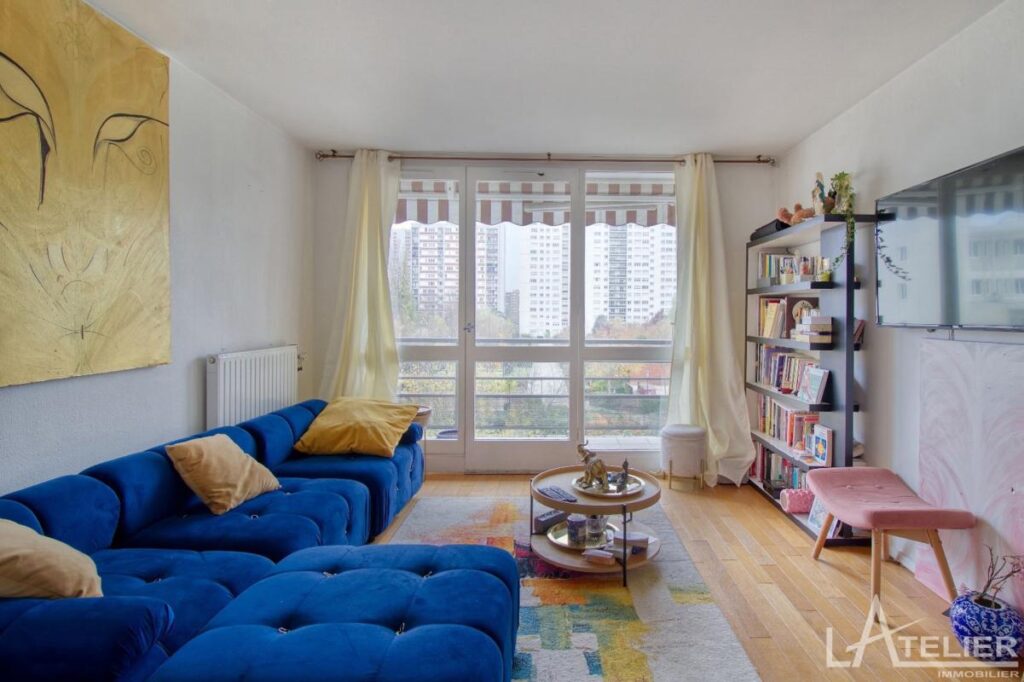 Bel appartement avec une grande luminosité et vue dégagée – 3 pièces – 2 chambres – 64 m²