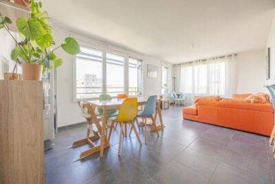 Appartement T4 – Dernier étage – 4 pièces – 3 chambres – 87 m²