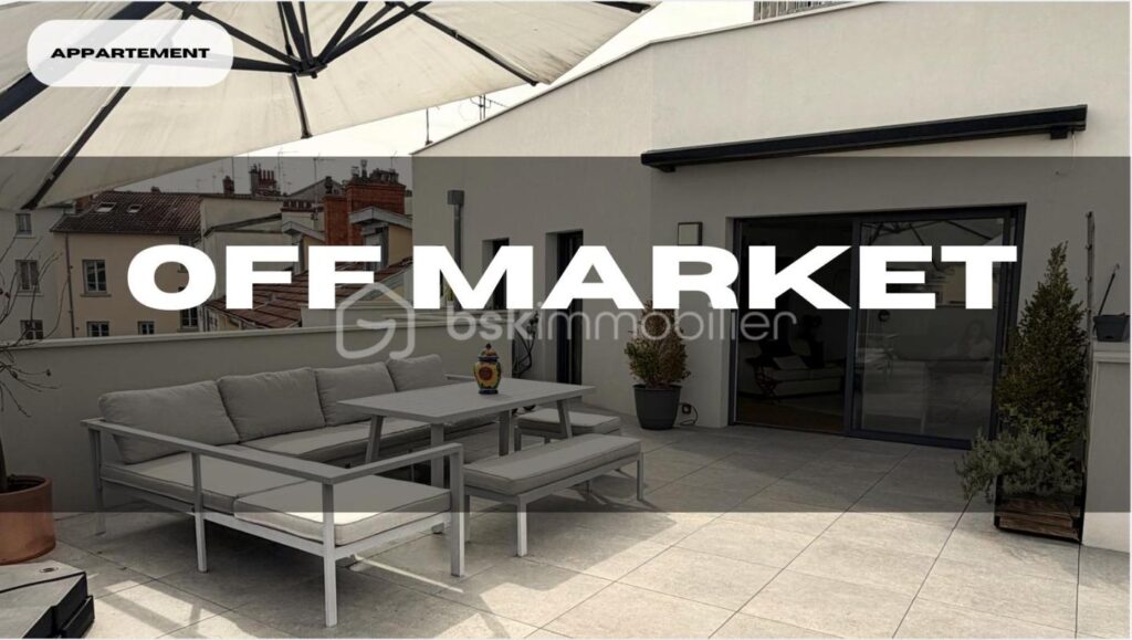 Toit terrasse à Monplaisir – 4 pièces – 3 chambres – 101 m²