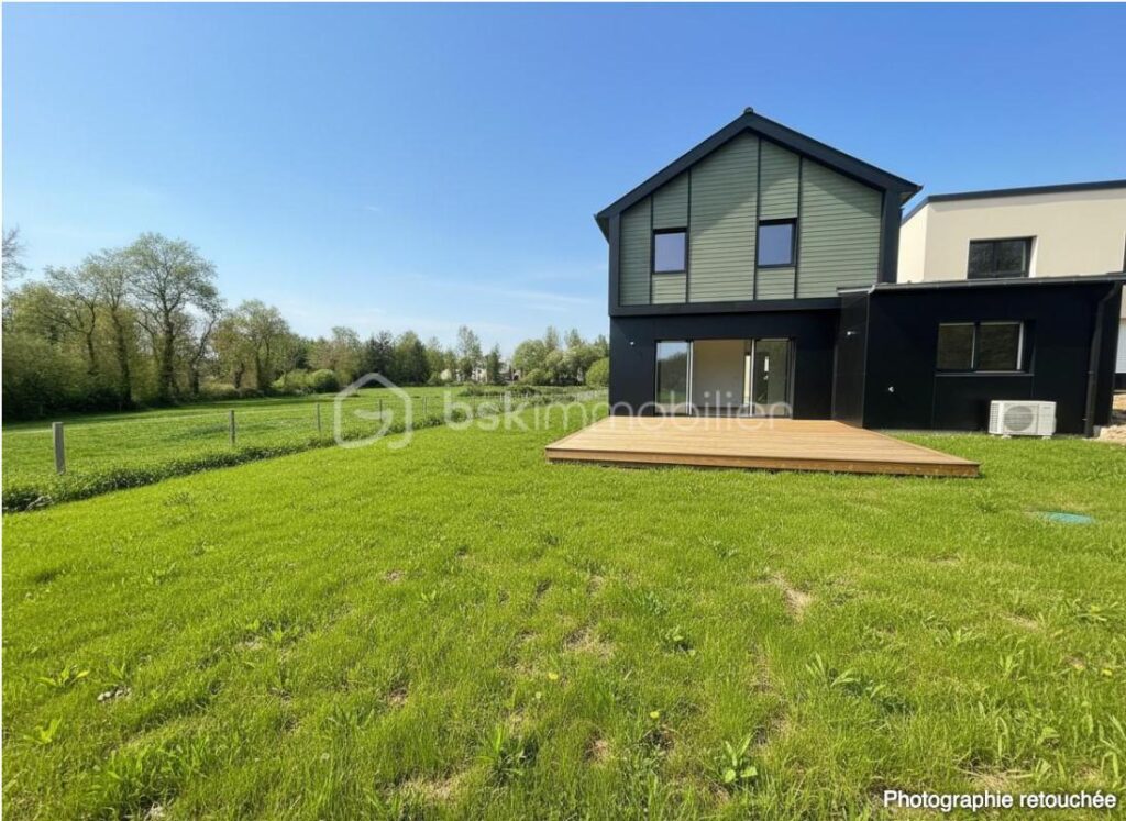 EN EXCLUSIVITÉ – Coup de cœur assuré – Maison neuve 123 m² – Vue exceptionnelle – À 15 min de Rennes – Garage – 6 pièces – 4 chambres – 123 m²