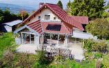 ✨ Saint Sixt – Maison familiale T6 rénovée avec vue montagnes, terrain de 1 262 m² ✨ – 6 pièces – 3 chambres – 128 m²