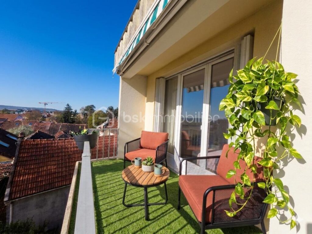 Appartement proche du centre ville – 4 pièces – 2 chambres – 73 m²