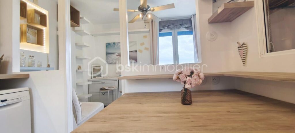 Pied-à-terre d’exception face à la mer – Baie de Somme – 1 pièce – NR chambres – 17 m²