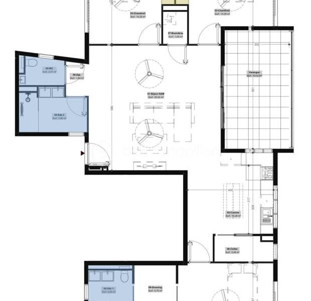 Appartement à vendre à Saint denis