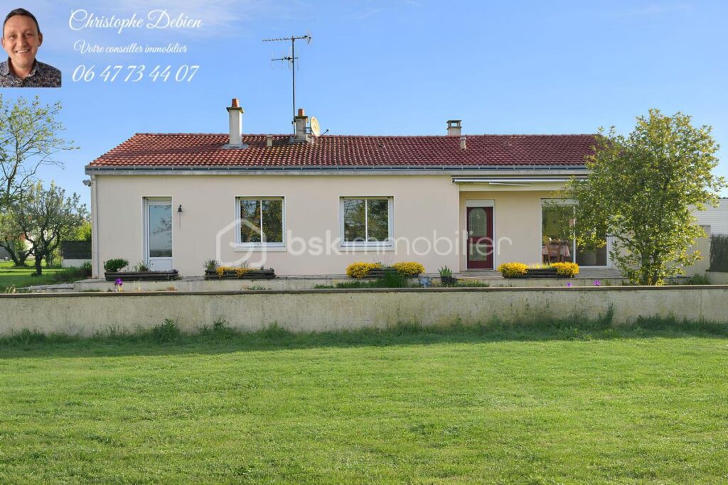 🌿 MAISON PLAIN-PIED – VUE CAMPAGNE SANS VIS-À-VIS – 2 587 M² DE TERRAIN – DÉPENDANCE 350 M² 🌿 – 5 pièces – 2 chambres – 111 m²