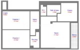 EXCLUSIVITÉ Grasse – Beau 3 pièces lumineux avec balcon plein Sud et vue verdure (sans ascenseur) – 3 pièces – 2 chambres – 55 m²