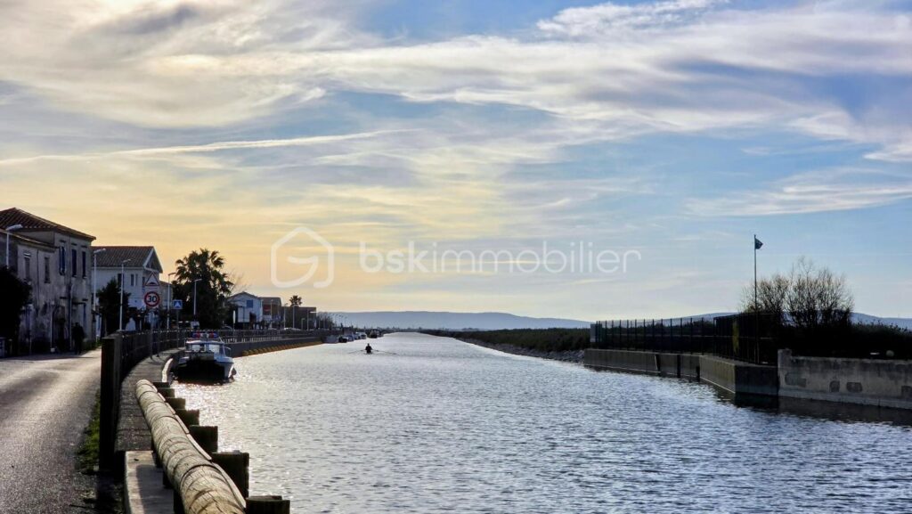 RARE A PALAVAS maison à vendre avec vue sur les étangs – 3 pièces – 2 chambres – 67 m²