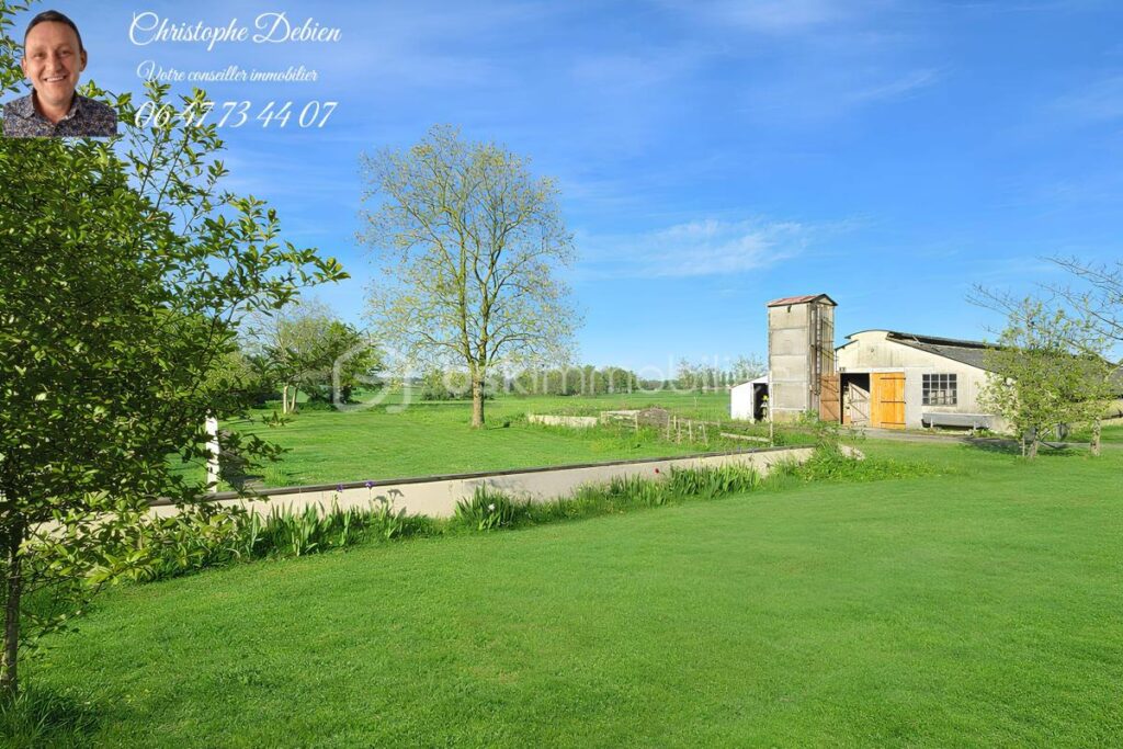🌿 MAISON PLAIN-PIED – VUE CAMPAGNE SANS VIS-À-VIS – 2 587 M² DE TERRAIN – DÉPENDANCE 350 M² 🌿 – 5 pièces – 2 chambres – 111 m²