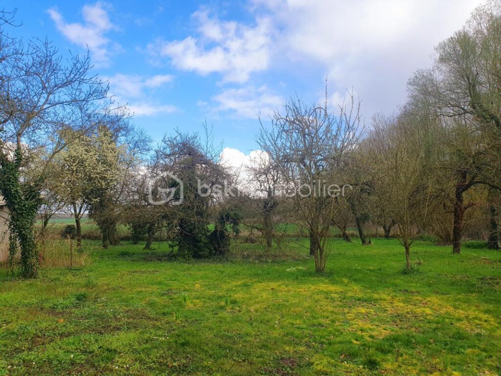 Maison lumineuse offrant une vue magnifique sur le verger depuis le séjour, dans un environnement calme et sans vis-à-vis. A quelques minutes de Reims – 3 pièces – 2 chambres – 106 m²