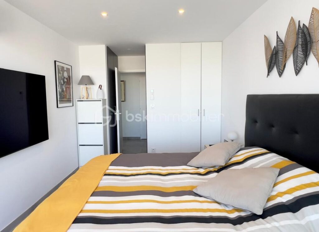 Appartement d&rsquo;exception au Port de CARNON-PLAGE – 3 pièces – 1 chambre – 64 m²
