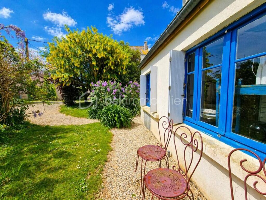 Treffiagat – Maison de famille entre mer et lumière – à 345 m de la plage, grande terrasse – 4 pièces – 3 chambres – 115 m²