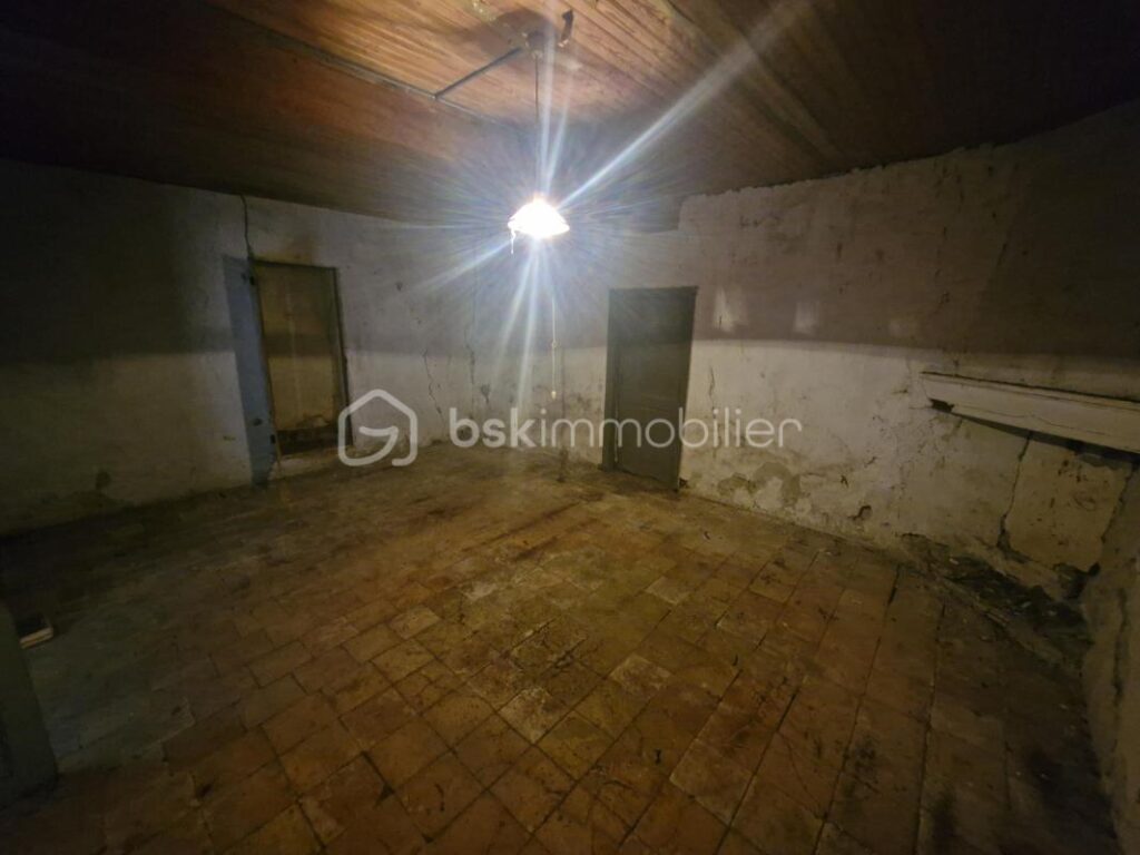 Belle maison en pierre à rénover de 150m2 avec deux dépendances de 100m2 et terrain de 47 hectares – 4 pièces – 2 chambres – 150 m²