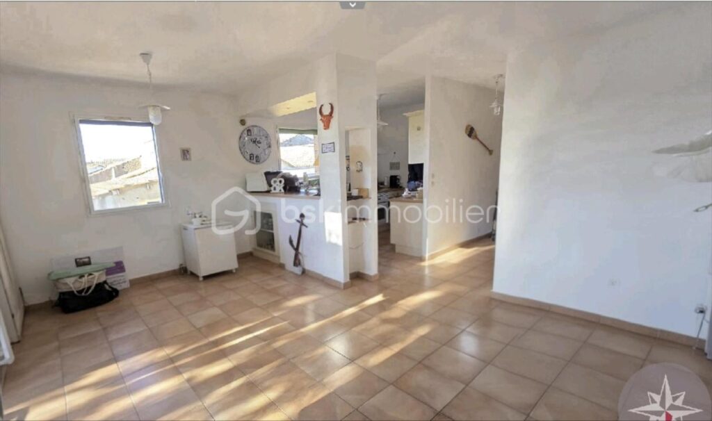 RARE A PALAVAS maison à vendre avec vue sur les étangs – 3 pièces – 2 chambres – 67 m²