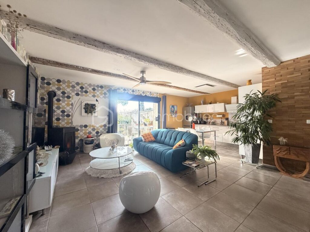 Maison vigneronne avec jardin et garage – 3 pièces – 2 chambres – 70 m²