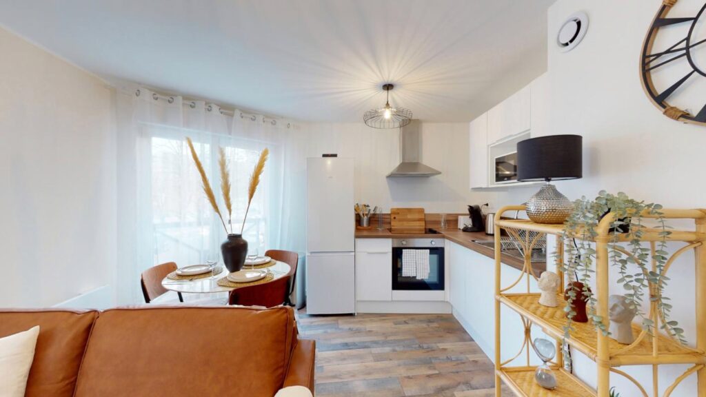 Colocation meublée équipée 3 chambres – 4 pièces – 3 chambres – 57 m²