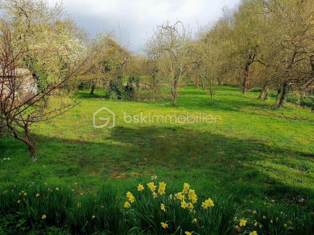 Maison lumineuse offrant une vue magnifique sur le verger depuis le séjour, dans un environnement calme et sans vis-à-vis. A quelques minutes de Reims – 3 pièces – 2 chambres – 106 m²