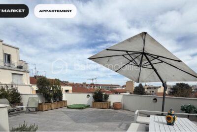Toit-terrasse Monplaisir, Lyon 8ème – 4 pièces – 3 chambres – 101 m²