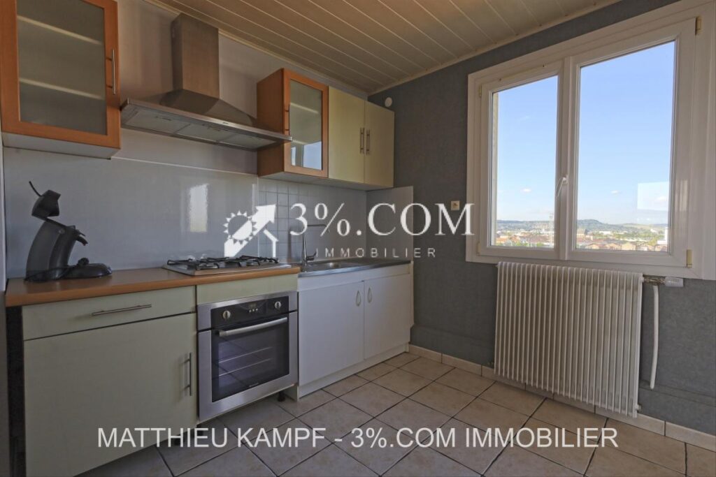 Nancy-Jarville Appartement de 62 m2, 3 pièces avec vue dégag – 3 pièces – 2 chambres – 62 m²