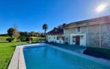 **Maison landaise de caractère avec piscine et parc arboré – Fort potentiel** – 5 pièces – 4 chambres – 164 m²