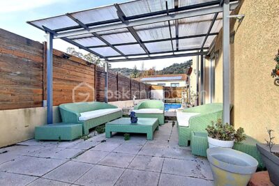 VILLA 4 FACES AVEC PISCINE ET VUE SUR LE CANIGOU – 4 pièces – 3 chambres – 97 m²