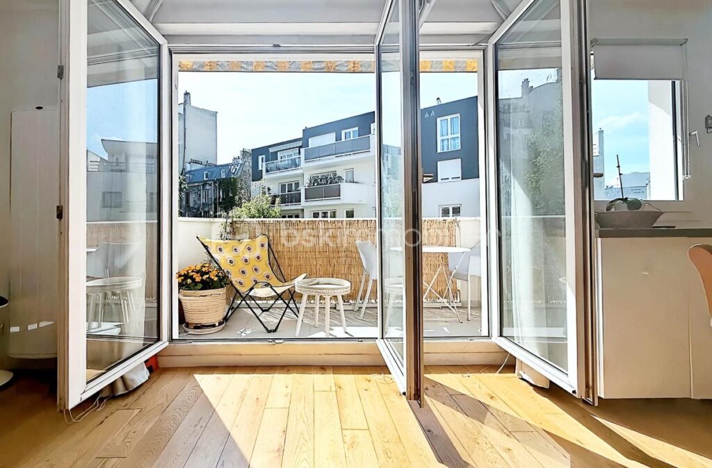 Beau 2 pièces avec balcon plein sud sur Jardin avec Parking et cave – 2 pièces – 1 chambre – 48 m²