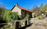 Ancien moulin renové avec grange et terrain à Boisset 15600 – 5 pièces – 4 chambres