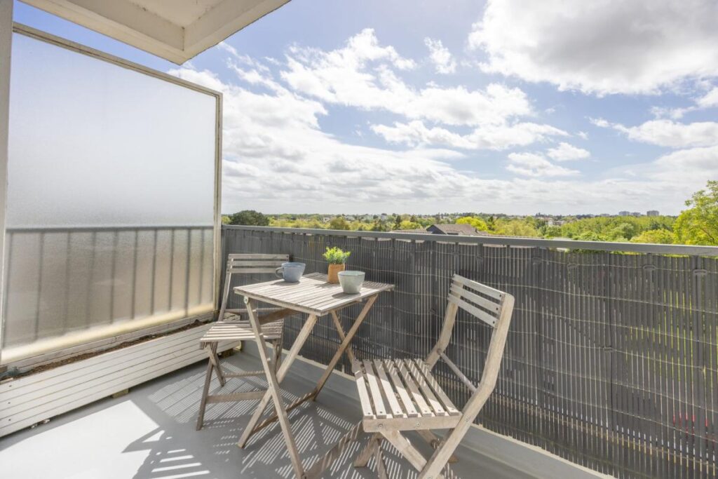 Appartement T2 dernier étage – 2 pièces – 1 chambre – 48 m²