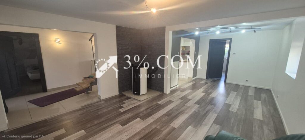 Maison sans travaux de 106 m2 – 6 pièces – 3 chambres – 106 m²
