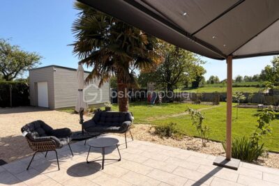 Maison en pierre renovée 100m2 2 chambres – 4 pièces – 2 chambres – 100 m²
