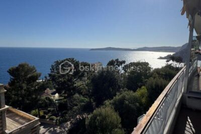 Très bel appartement vue mer panoramique imprenable – 3 pièces – 2 chambres – 74 m²