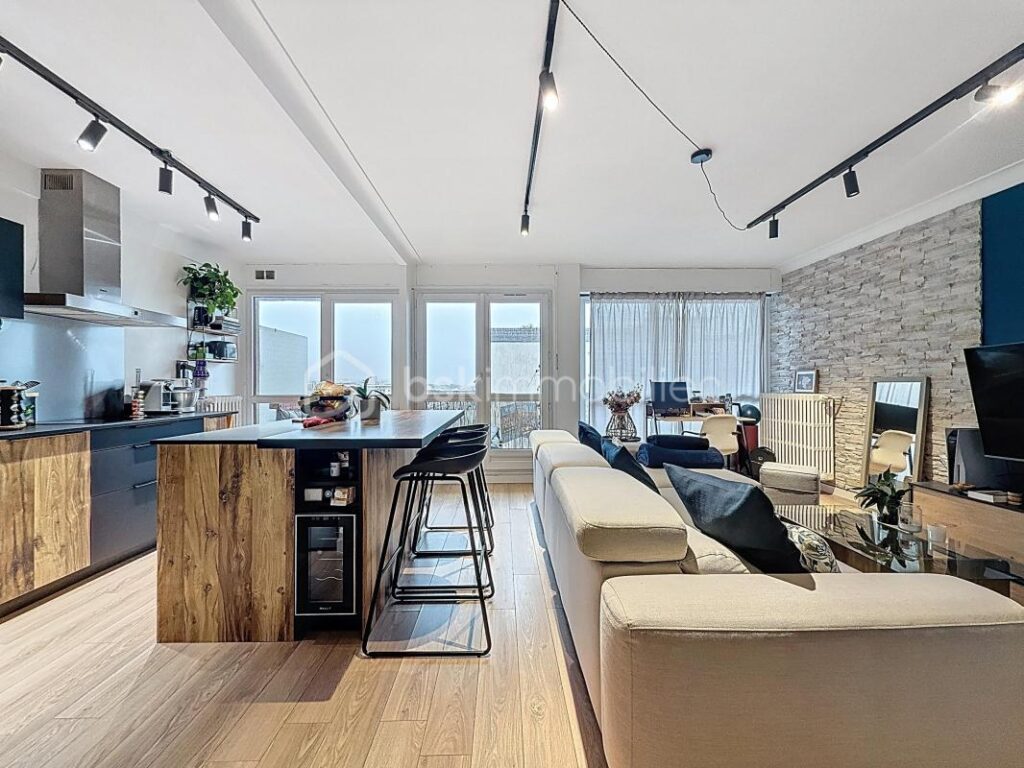 HAUTS DE RUEIL – T2 Dernier étage • large balcon plein soleil • Cave • Parking sécurisé – 2 pièces – 1 chambre – 56 m²